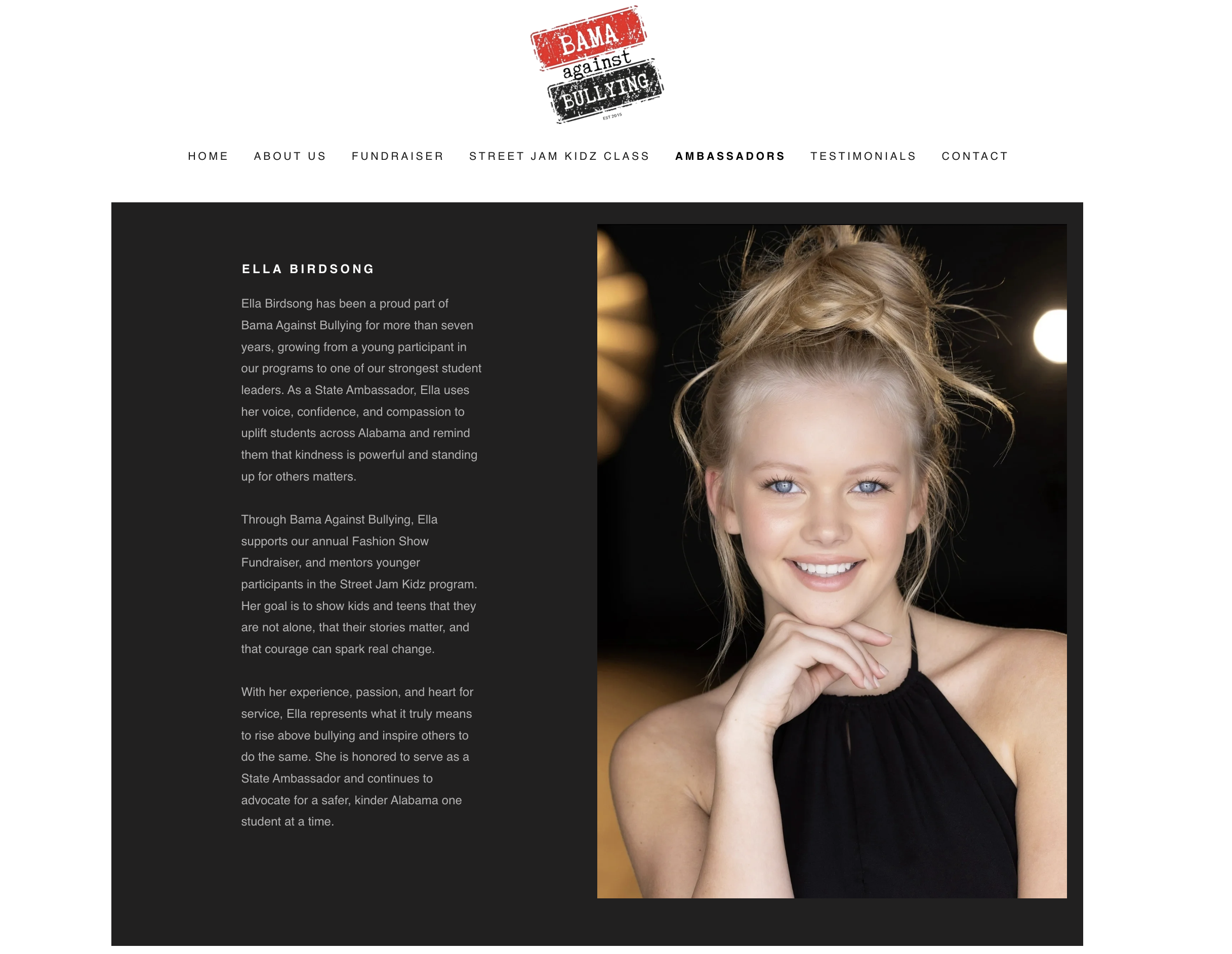 Bama Against Bullying 2025